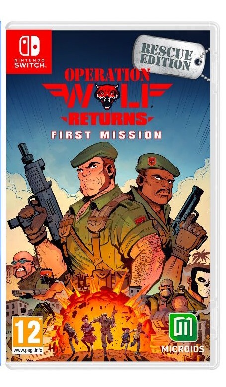 Operation Wolf Returns: First Mission - Rescue Edition [Nintendo Switch] NEW