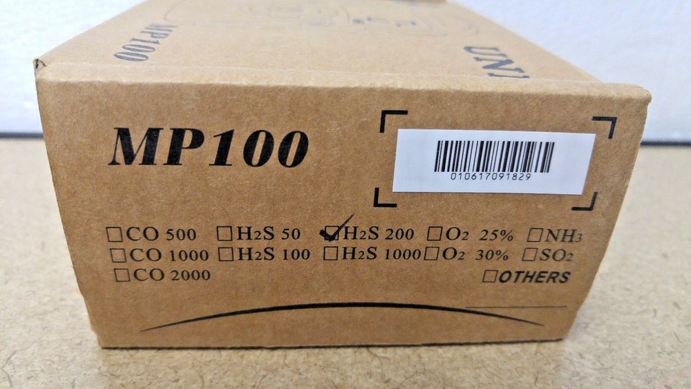Macurco Personal Gas Detection UNI MP100-H2S-200