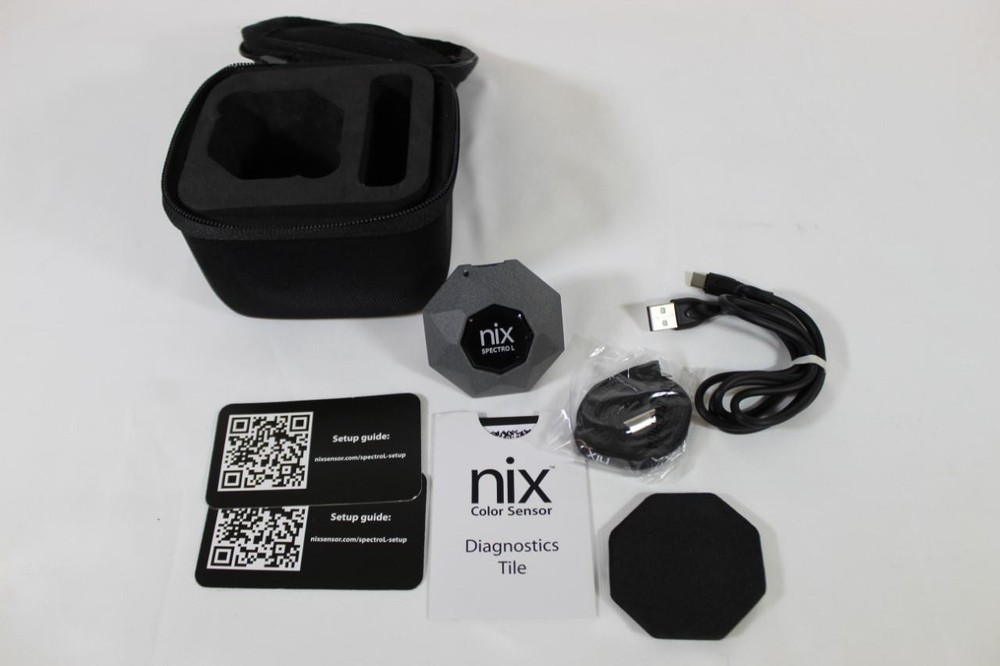 Nix Spectro L Color Sensor Spectrophotometer and Densitometer Kit with Case