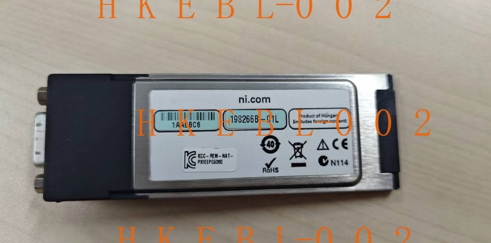 National Instruments ExpressCard-8360 MXI-Express Interface Card