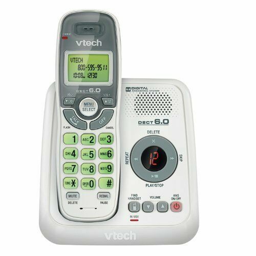 VTech CS6124 Cordless Answering System with Caller ID & Call Waiting