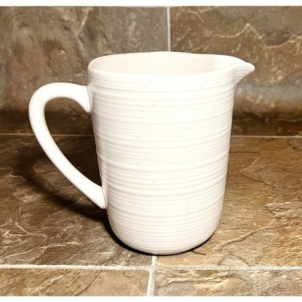 33oz Stoneware Beverage Pitcher - Threshold Designed with Studio McGee - New