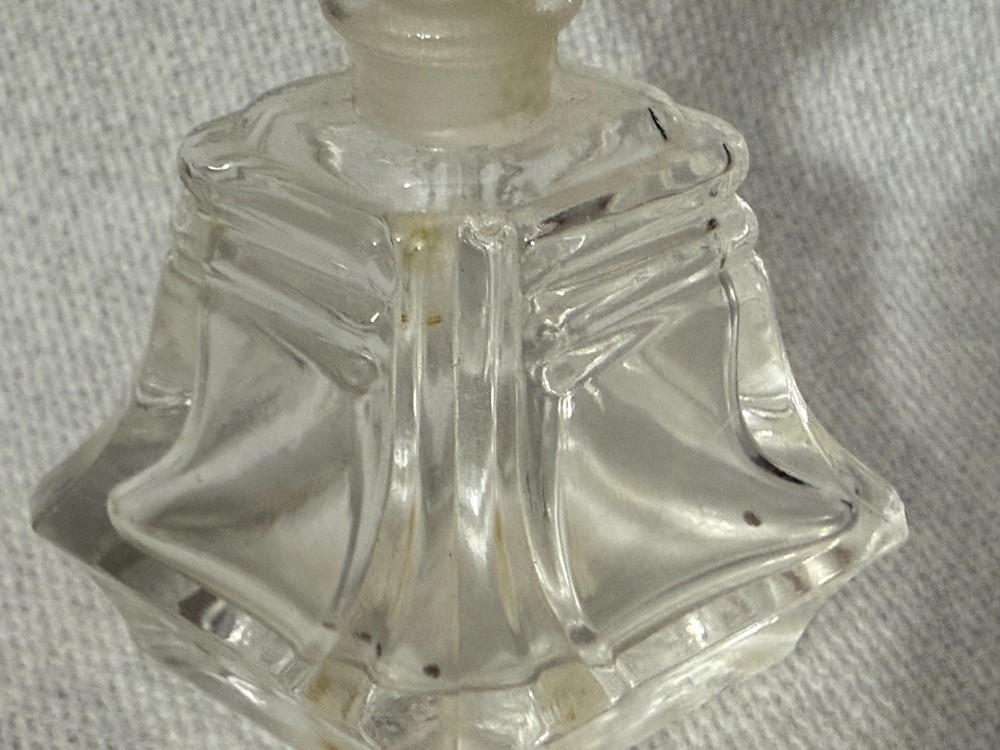Vintage Perfume Bottle Lead Crystal