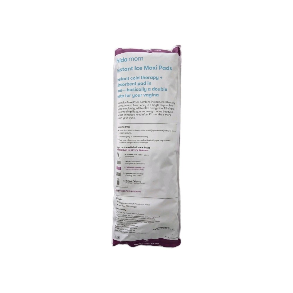Frida Mom Instant Ice Maxi Pads 7 Ct