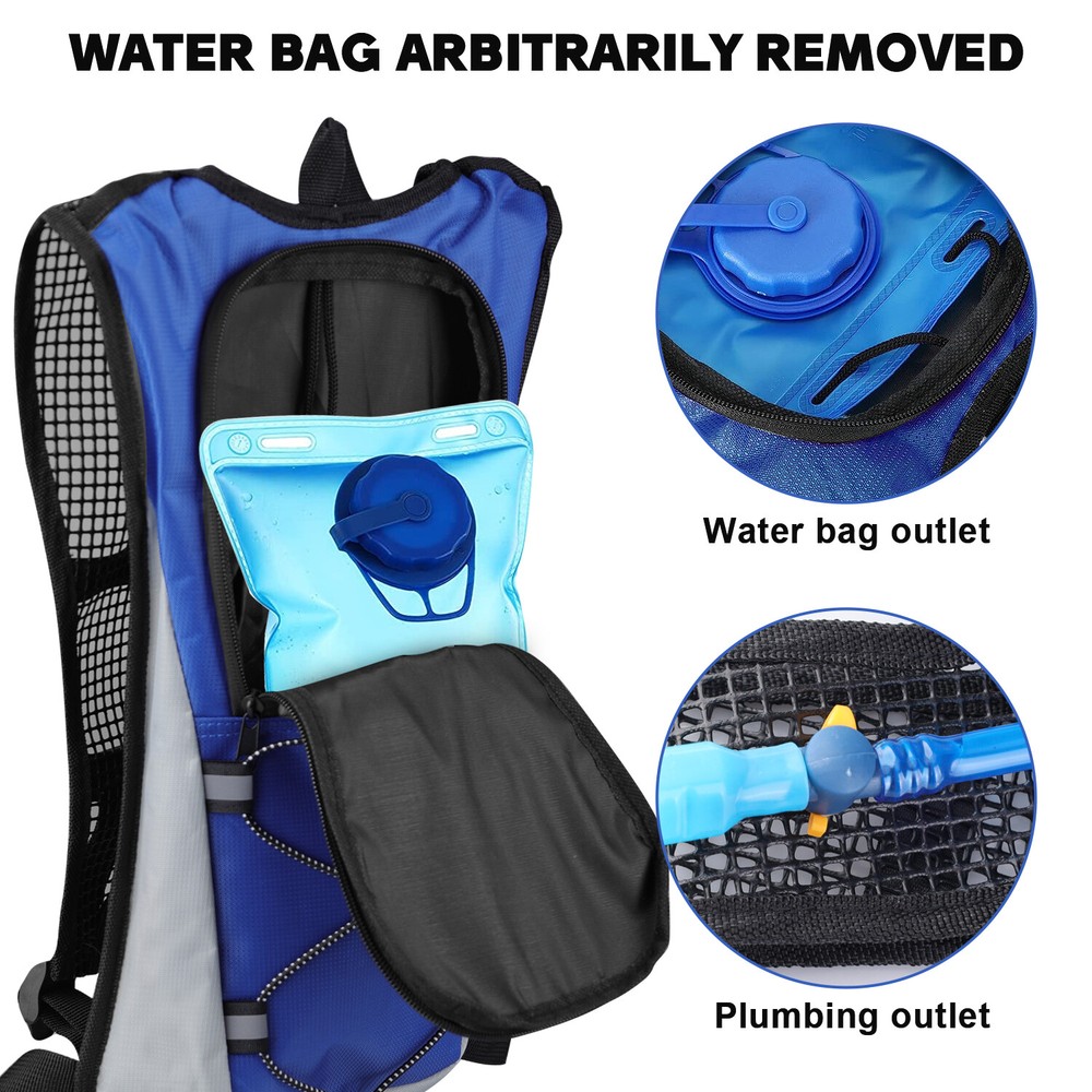 Hydration Pack & 2L Hydration Water Bladder Running Backpack Men, Women & Kids