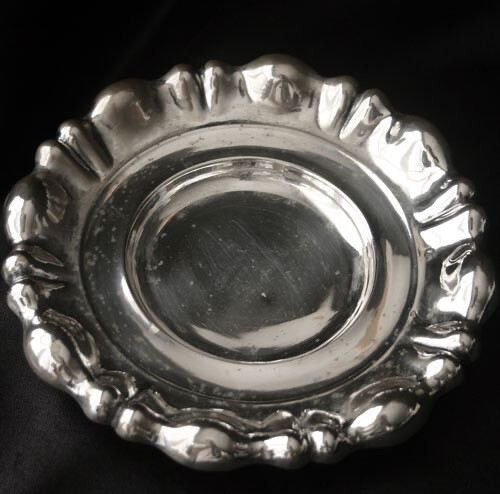 Vintage AUSTRIAN SILVER Under Plate or Saucer