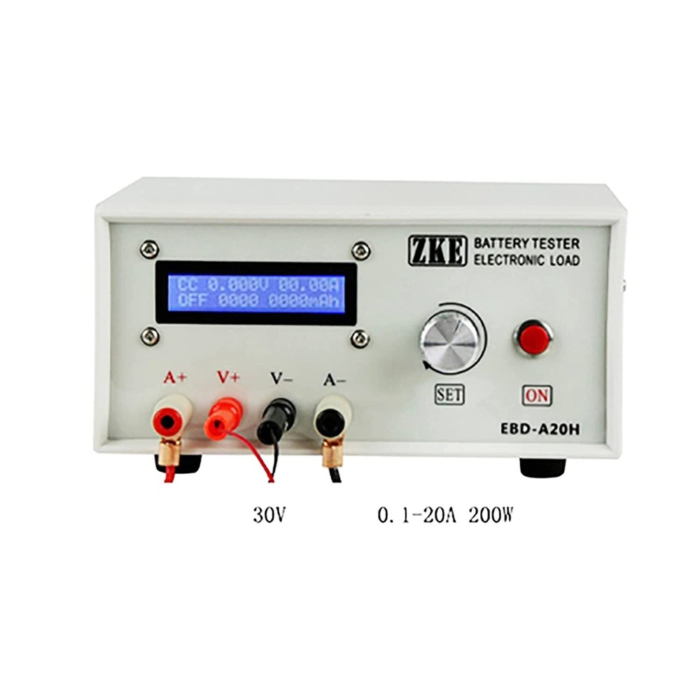 EBD-A20H Battery Capacity Tester -- Electronic Load Battery Discharge