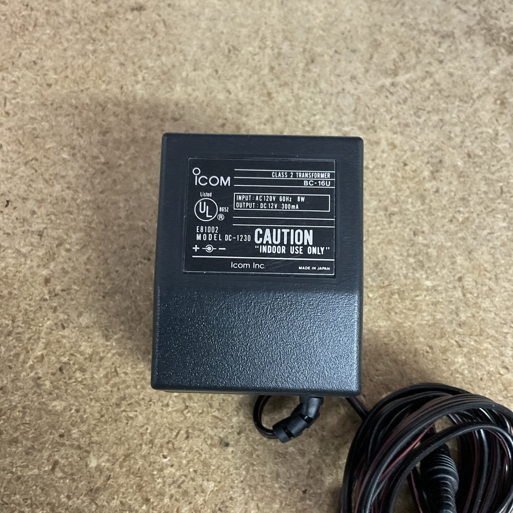 Icom BC-16U AC Adapter Power Supply ID89