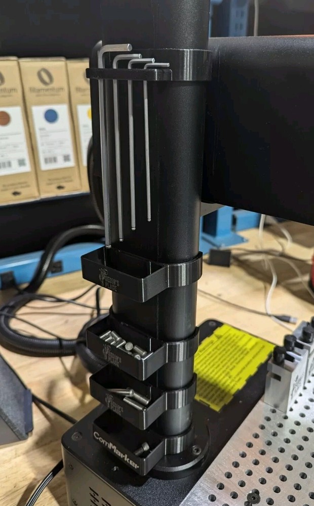 Column Rack Organizer For ComMarker B4 Fiber Laser