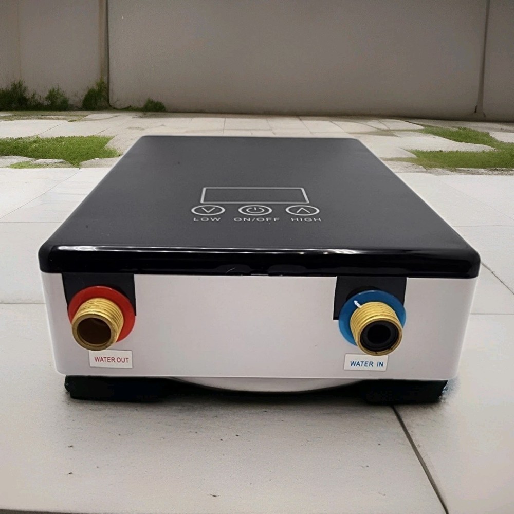 Tankless Electric Water Heater,110V 5500W Under Sink Instant White