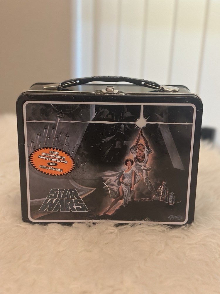 Star Wars Metal Lunch Box With Bottle Inside