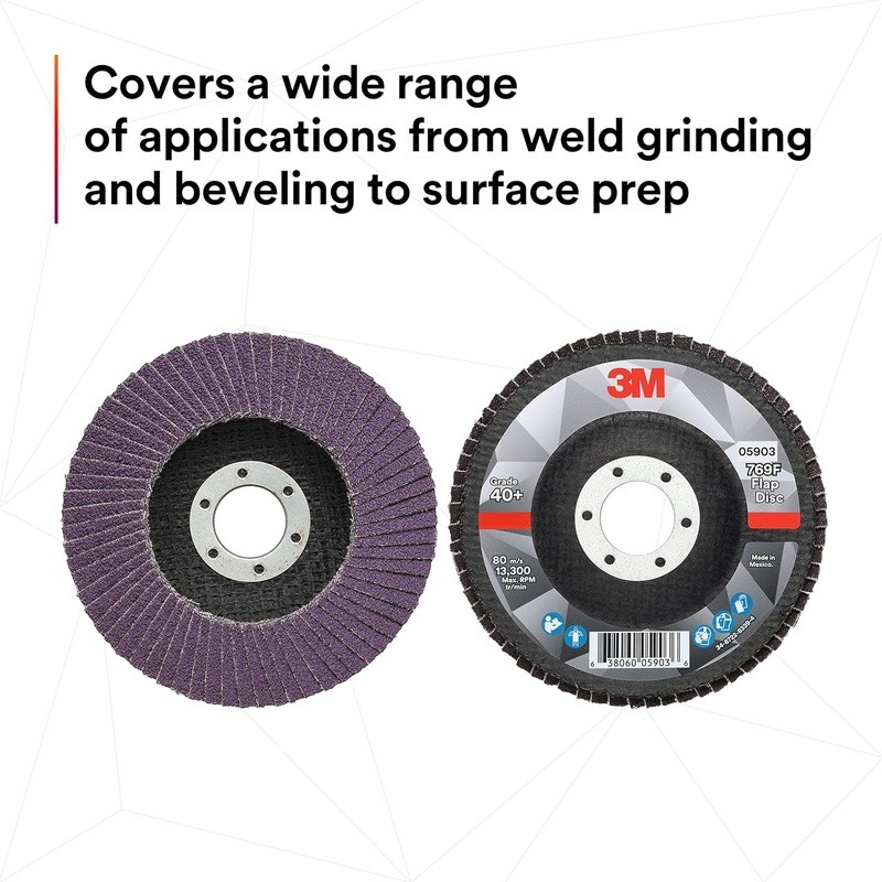 High Performance Flap Disc 4.5in Type 27 Coarse Ceramic Grinding Finishing Tool