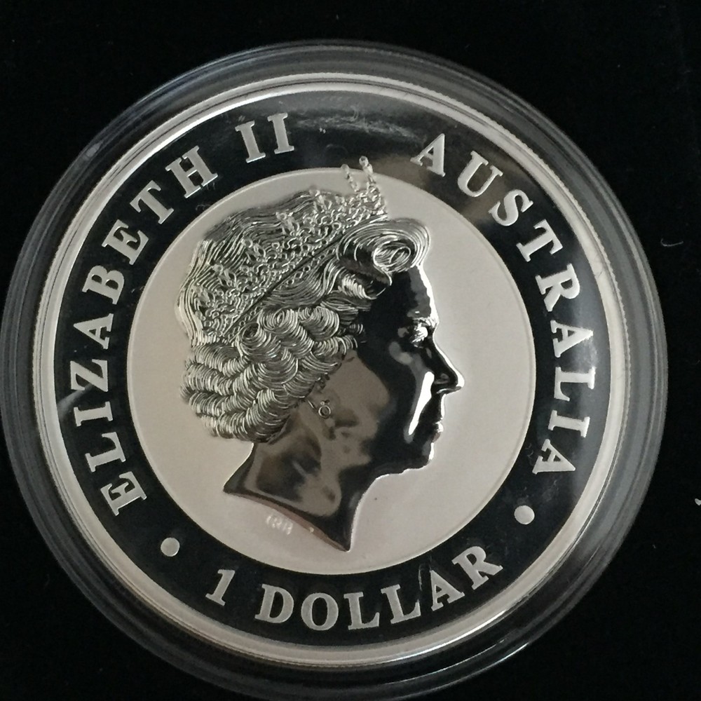 Perth Mint - Australian Koala 2014 1oz Silver Gilded Edition