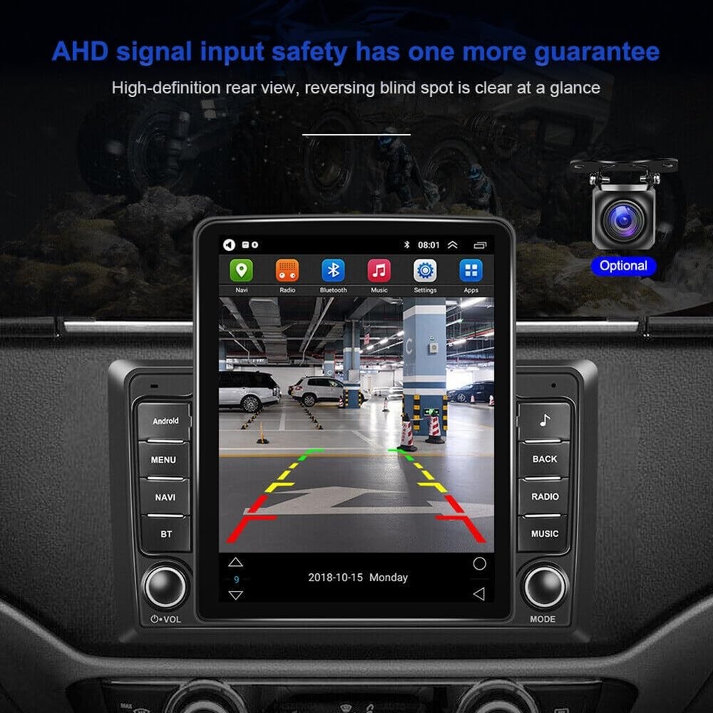 Android 13 Car Stereo 9.7" Touch Screen Wireless Carplay Android Auto