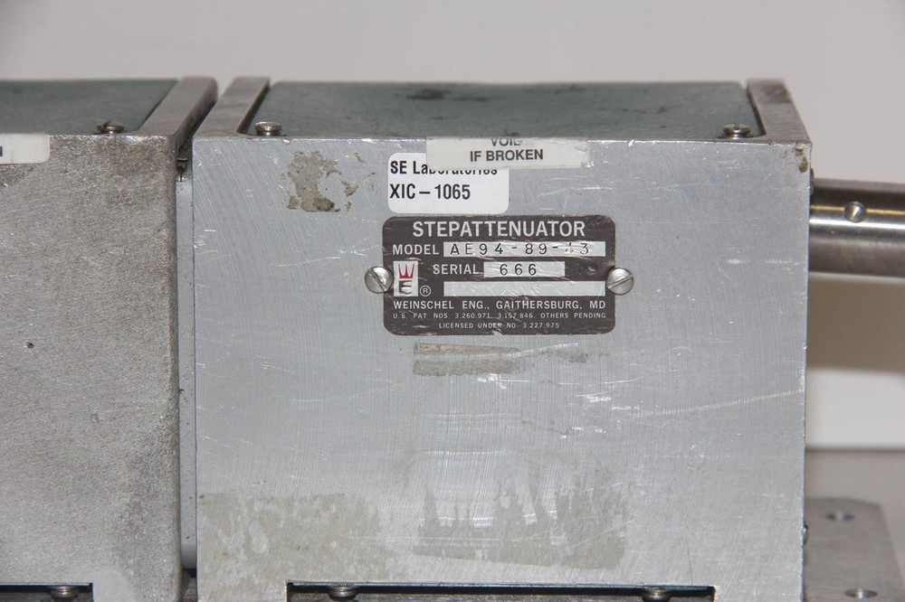 WEINSCHEL ENGINEERING AE94-89-43 Step Attenuator