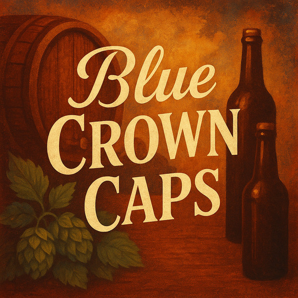 LD Carlson Blue Crown Caps (144/Bag)