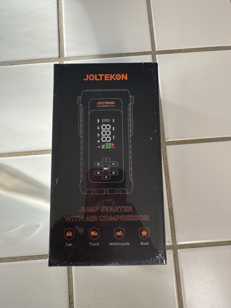 New Joltekon Jump Starter With Air Compressor