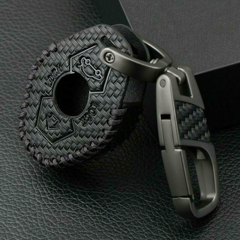 Leather Car Key Cover Keychain For BMW M3/E38 E35 E53 E60 E60 E61 E85 E85 E86