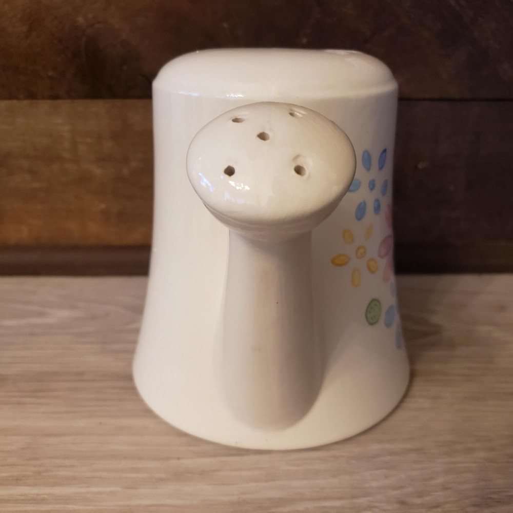 Handmade Ceramic Watering Can. Signed.