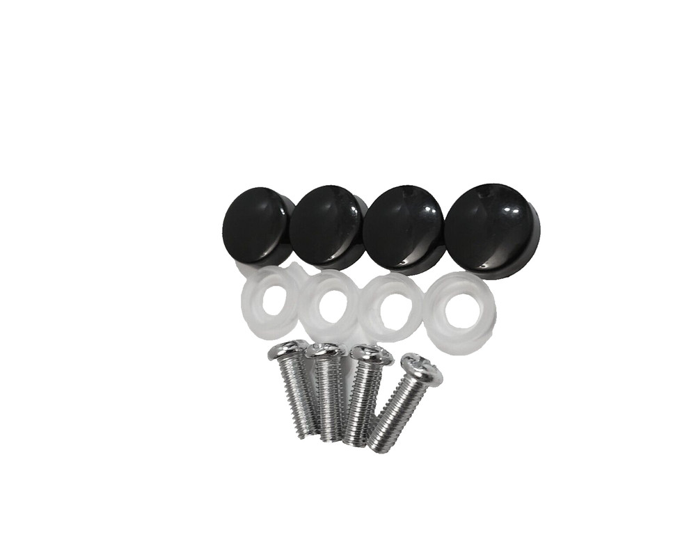 2 pcs Black License Plate Frame for 3D Lexus Logo