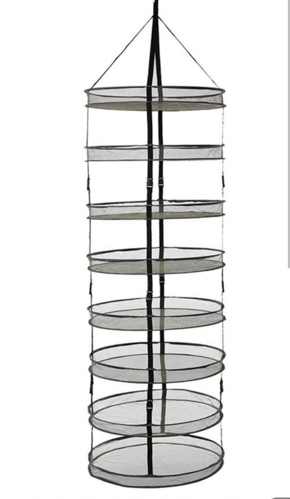 2 pack - Herb Drying Net 8-Layer Detachable layers With Clips - a Premium Design