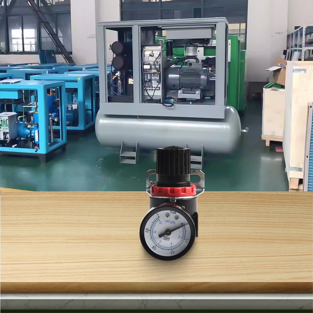 Heavy Duty AR2000 14'' Air Pressure Regulator Controller with Strap Bracket