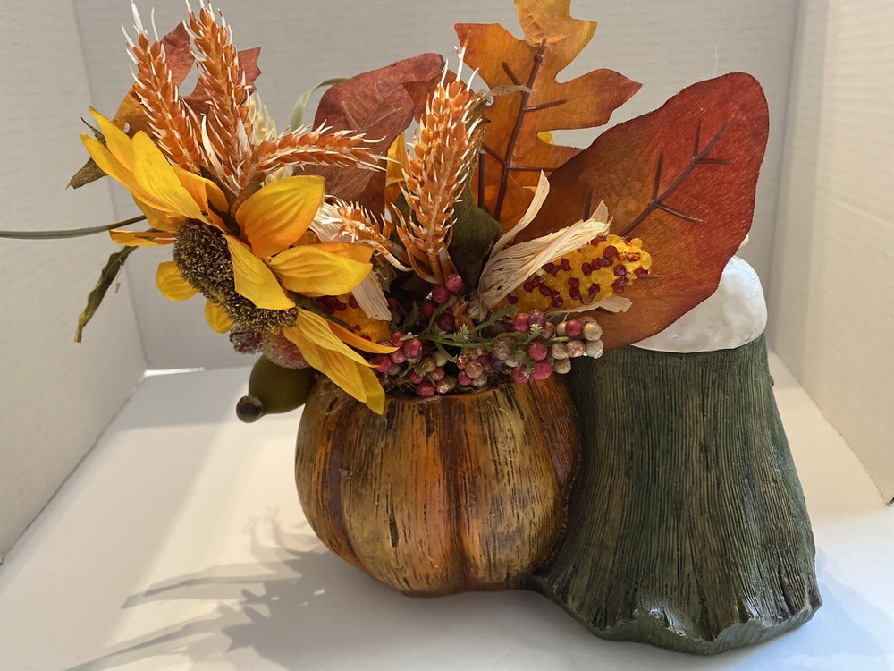 Pumpkin / Pilgrim Planter (Give Thanks) Thanksgiving