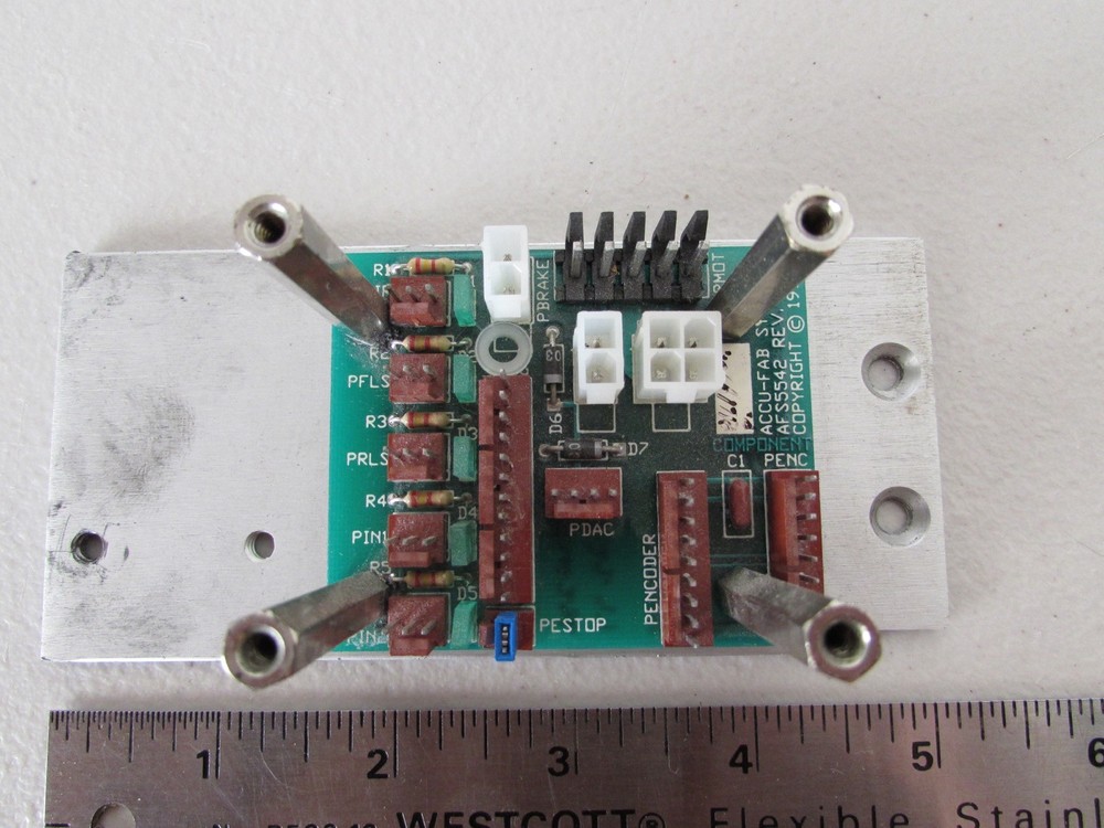 Accu-Fab Systems AFS5542 Rev. A Control Board Breakout Control PCB Interface