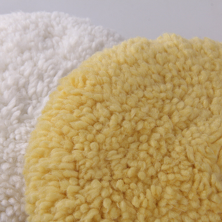 7" Heavy Cutting Polishing Pad Wool Double Side Compound Cutting Buffering Pad