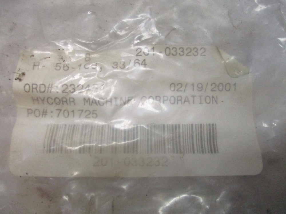 Hycorr Machine Corporation 33/64 Drill Bushing