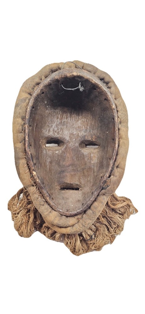 Authentic Handcrafted African Mask 8x12.5
