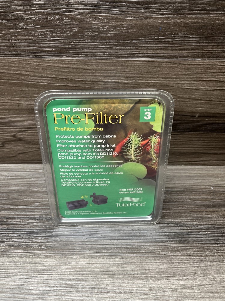 TotalPond Pond Pump Pre-Filter Step 3 #MF13005 *Sealed*