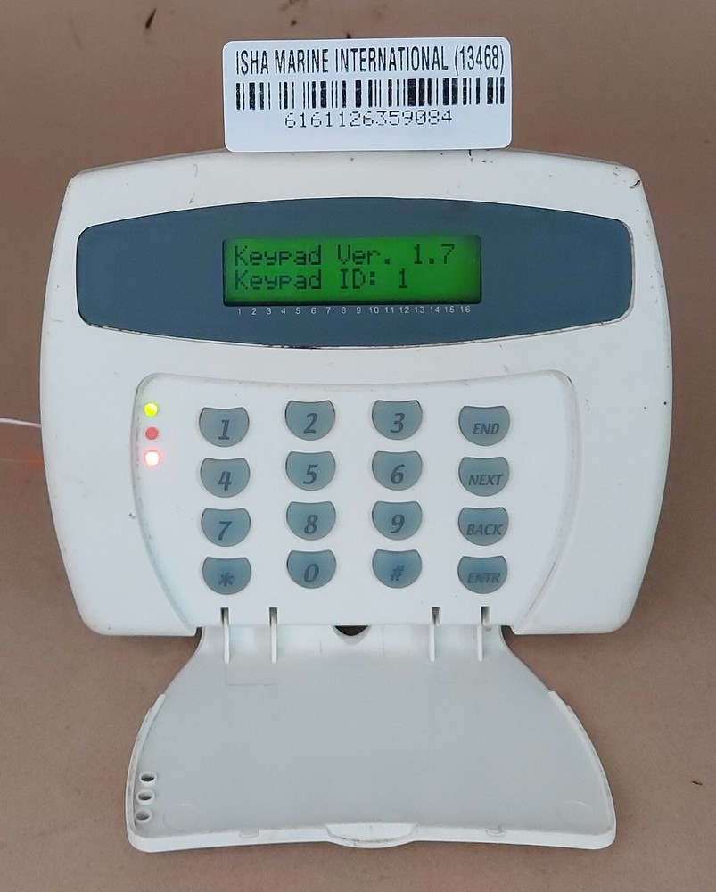 GE Security Zone Fixed LCD Alarm Keypad