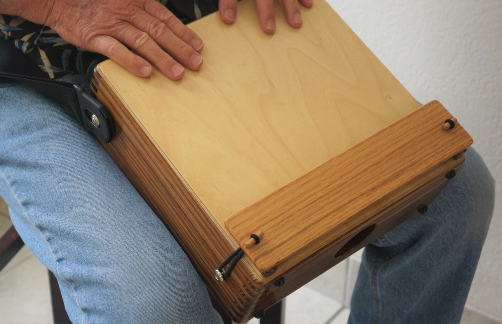 Rodilla Cajon...Bubinga Wood Model 12"