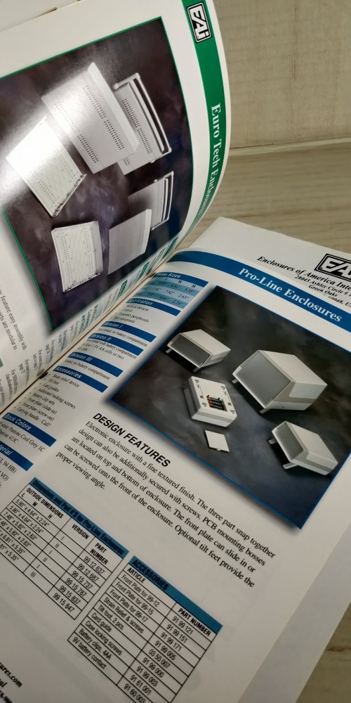 1999 EAI enclosures catalog cases C2