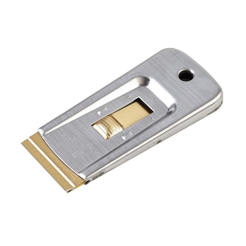 WEUPE Razor Blade Scraper Tools (Set of 1), Window Scraper, Glass Cooktop...