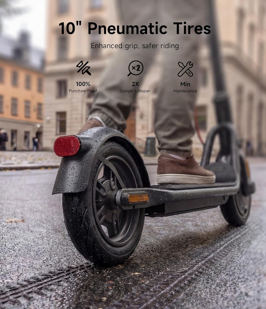 Navee V25 Pro E-Scooter – 500W 31Mi Range Foldable Design Excellent Condition