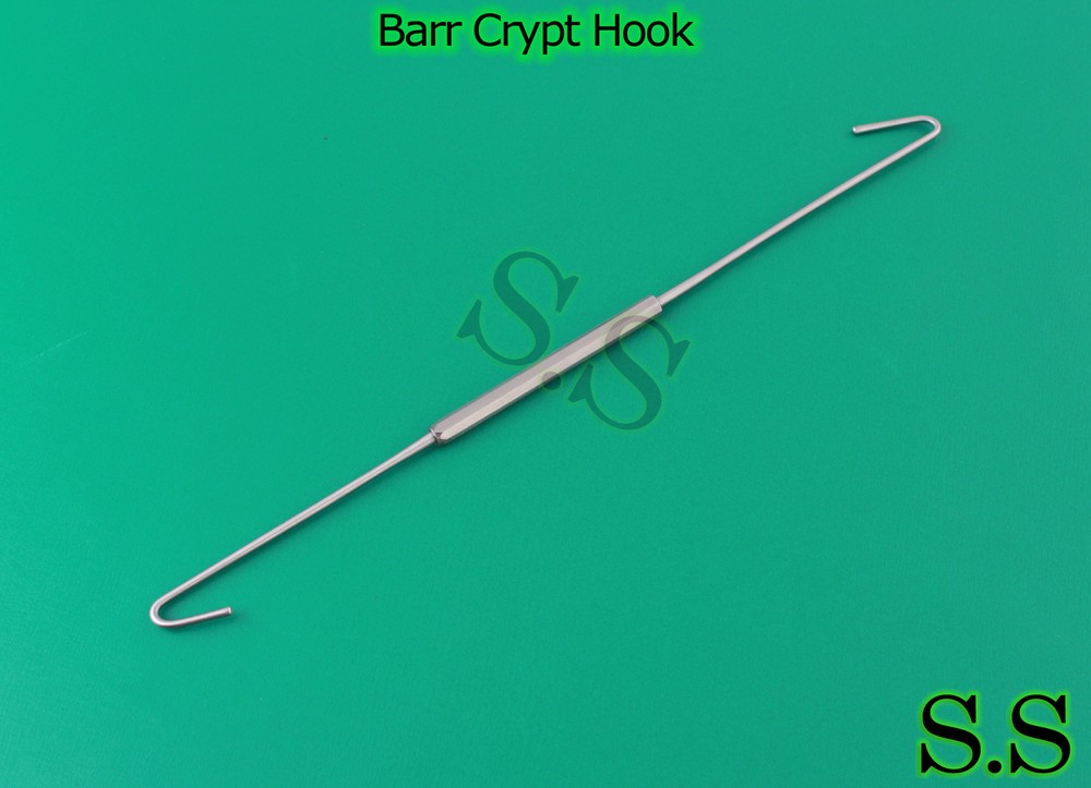 Barr Crypt Hook 10" Surgical Instruments