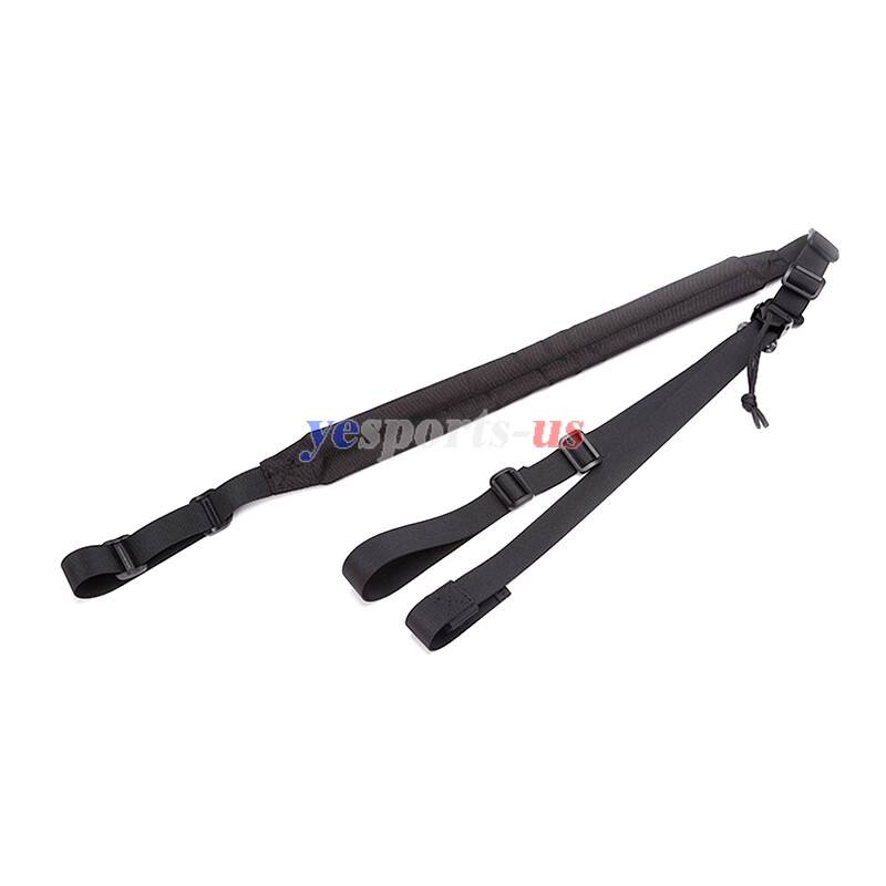Tactical Sling 2 Points Sling Strap Adjustable with Shoulder Pad for Hunting