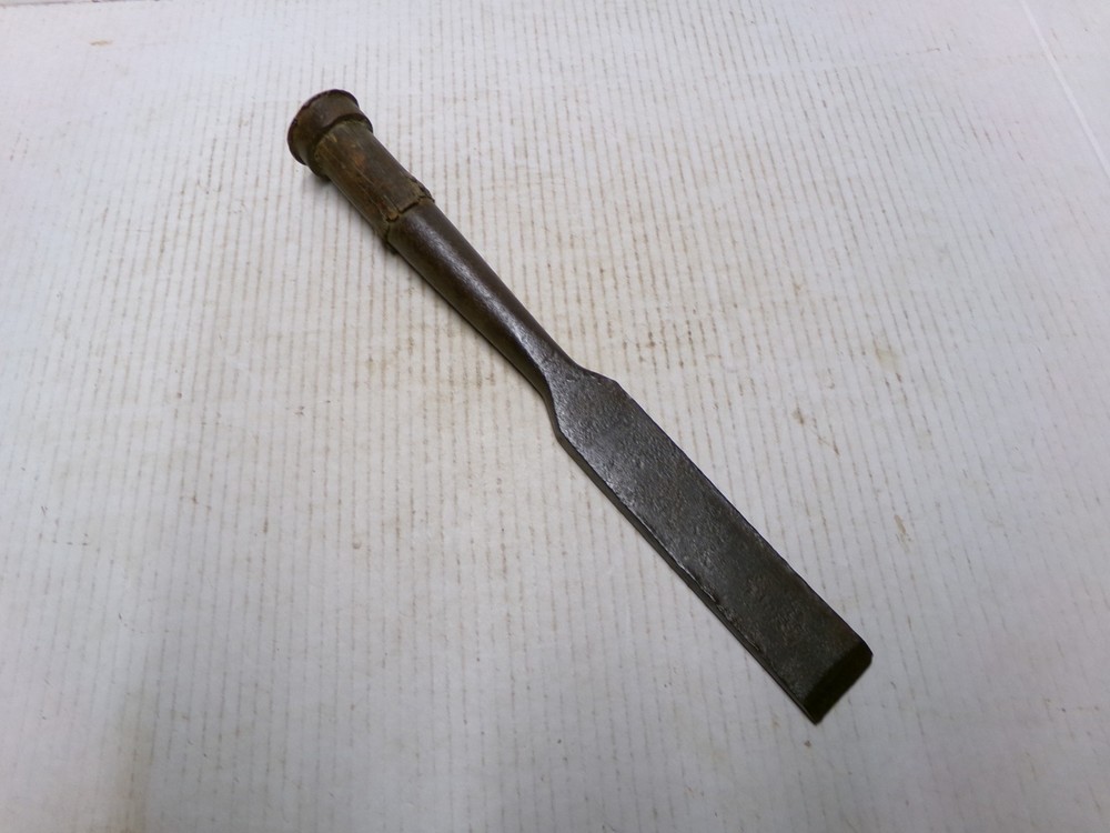 Vintage Timber Framing Wood Socket Chisel Slick 1 1/2"