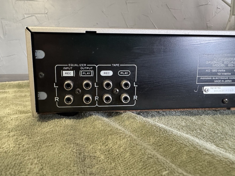 Pioneer SG-3 Equalizer -
