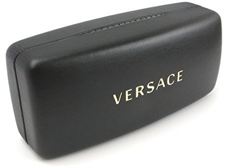 Versace Black Leather Like Large Case, Case Only