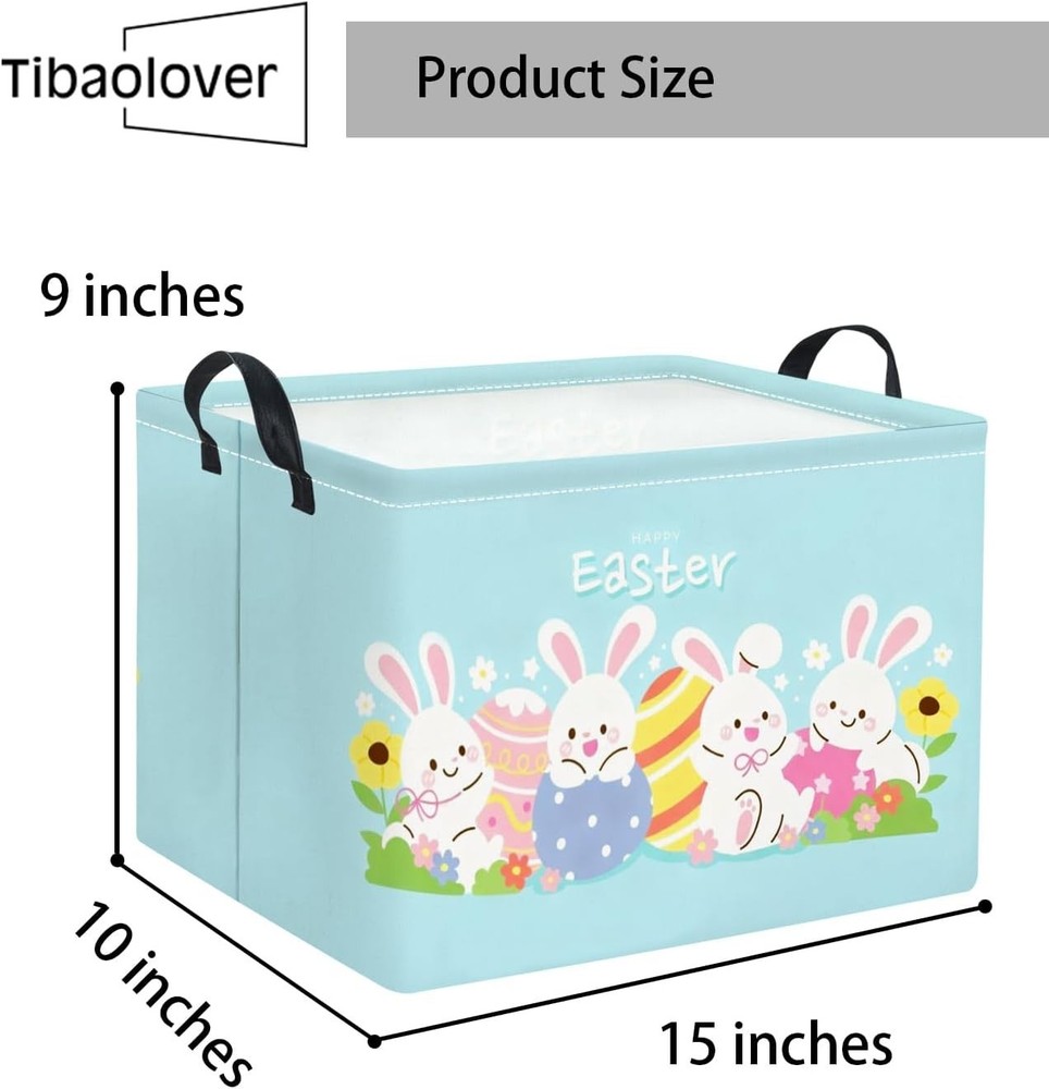 Rectangular Easter Basket Easter Basket for Kids Baby Storage Basket