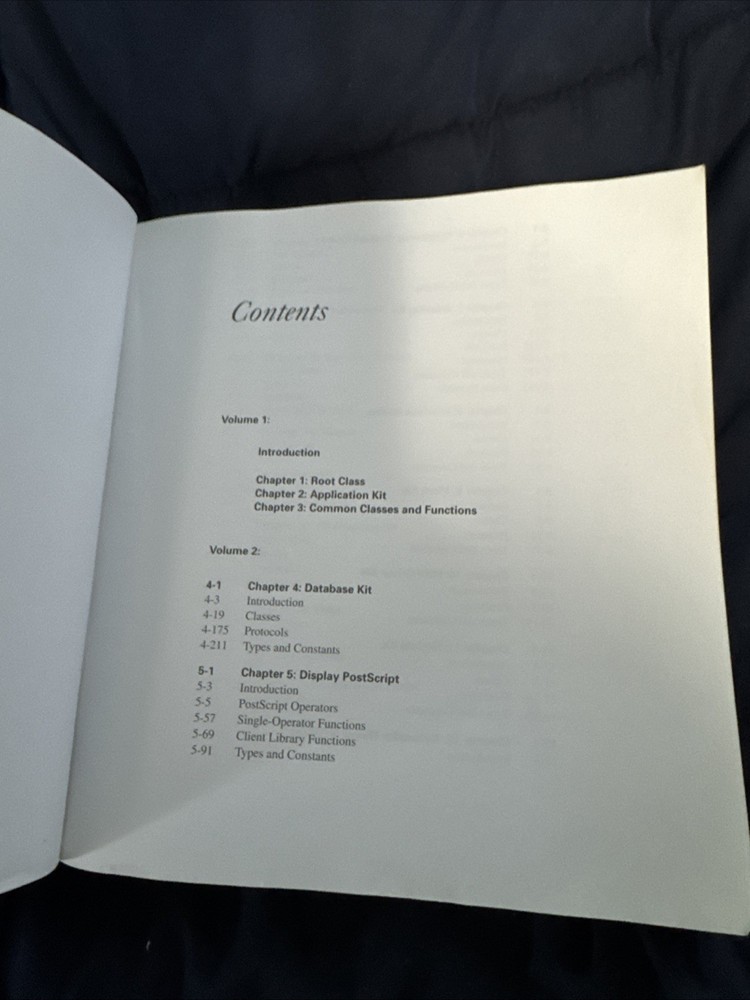 1990s NeXTStep General Reference Volume 2 For Steve Jobs NeXt Computer