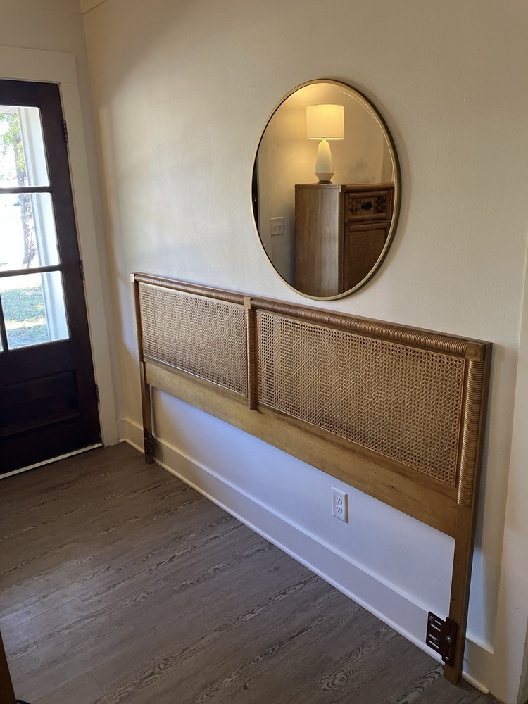 Vintage Boho King Size Headboard - Wicker Weve By Dixie Brand