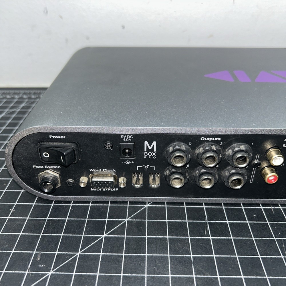Avid Mbox Pro Firewire Audio Interface - No Power Supply