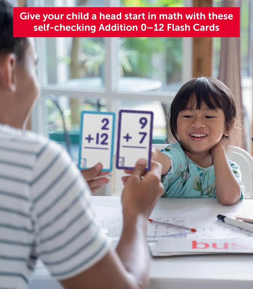 Flash Cards: Addition 0 - 12
