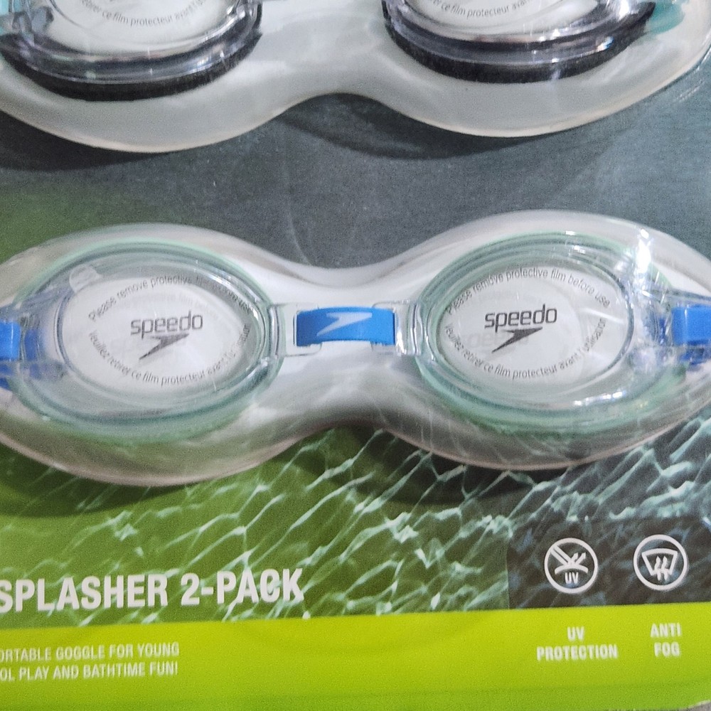 Speedo Kids Splasher Goggles 2-Pack Ages 3-8
