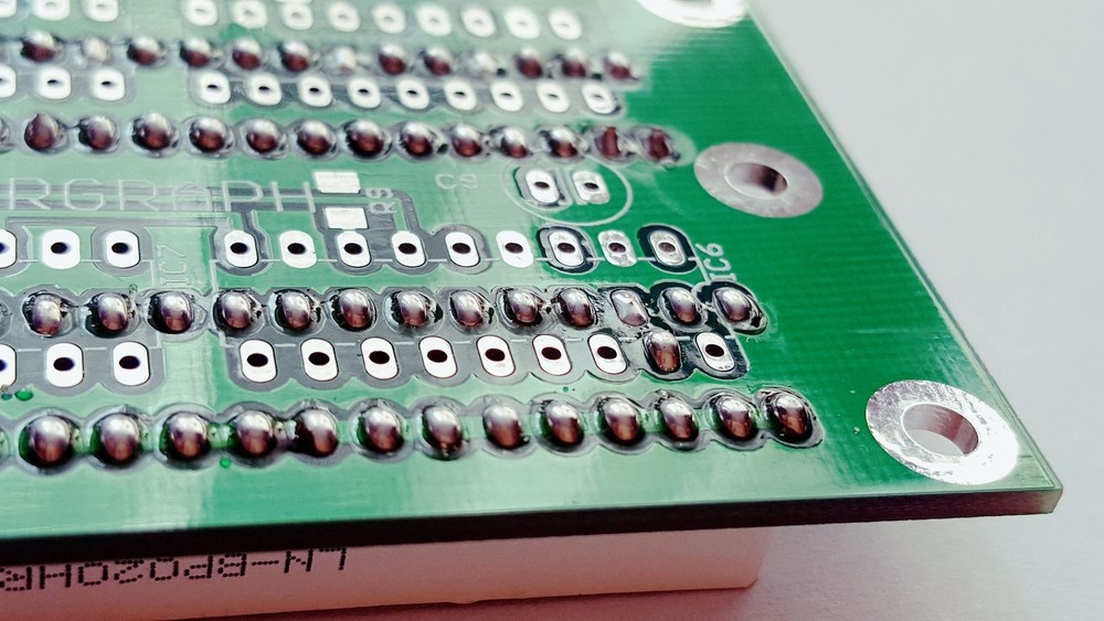 80 (50+20+10) LED Bargraph indicator for power amplifiers PCB only