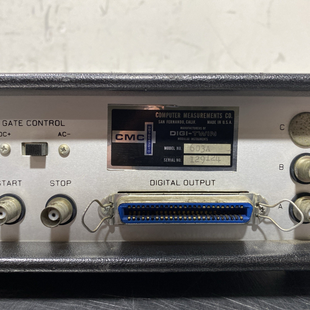 Computer Measurement Company CMC 603A Electronic Counter